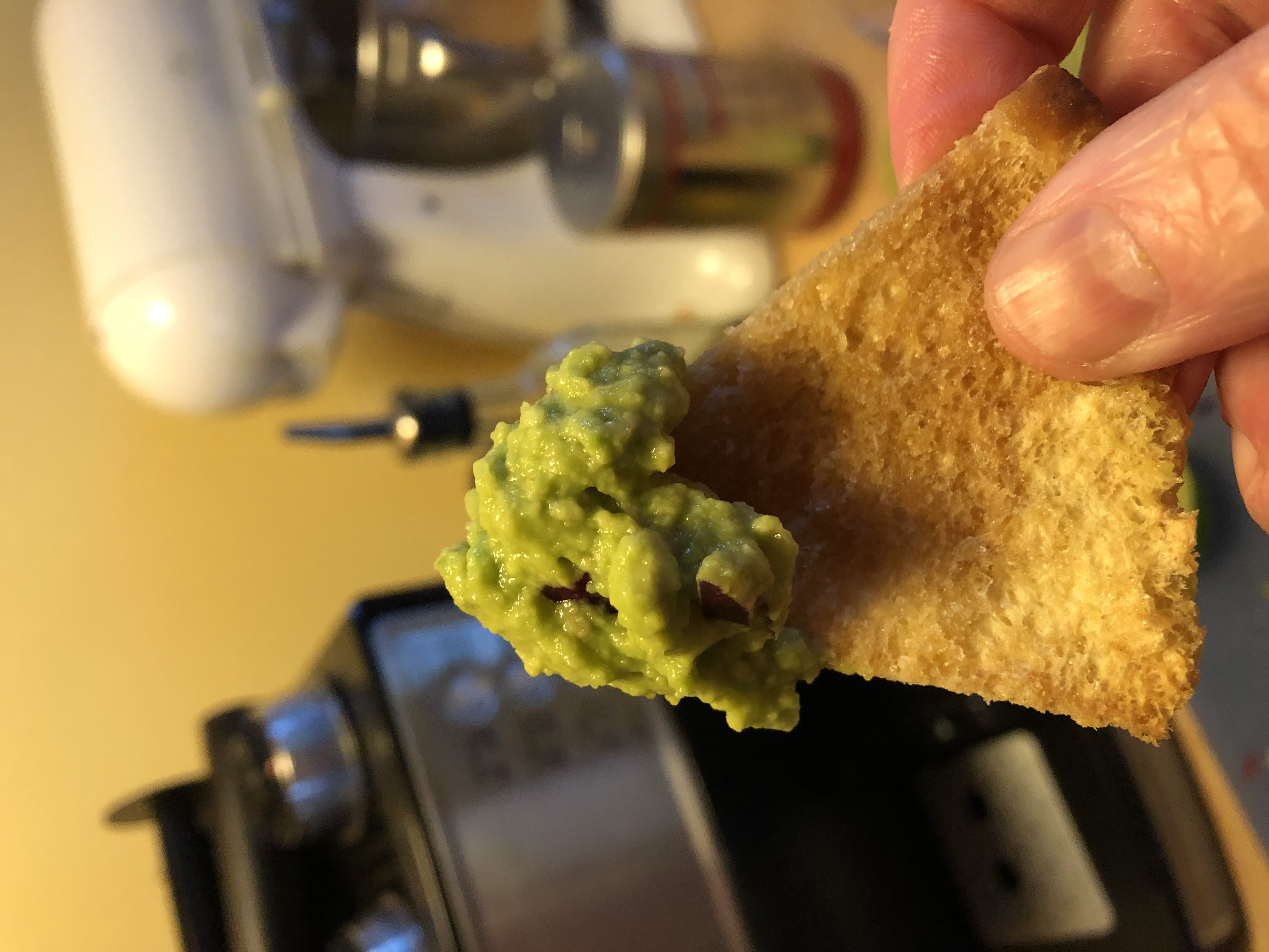 Guacamole & pita chips