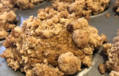 Pumpkin Streusel Muffins