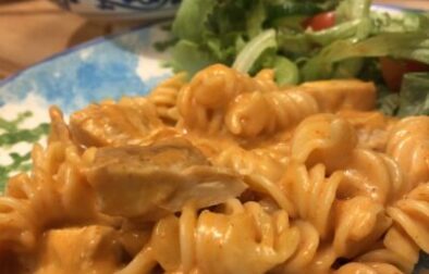 Buffalo Chicken Mac & Cheese