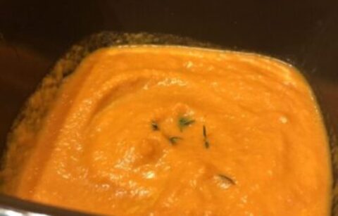 Orange & Ginger Carrot Soup