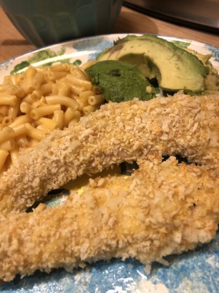 Baked Chicken Tenders with Honey Mustard Sauce