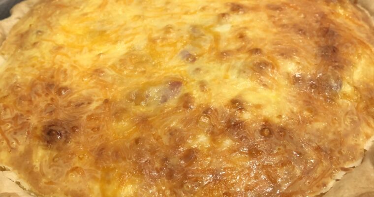 Ham and Leek Quiche