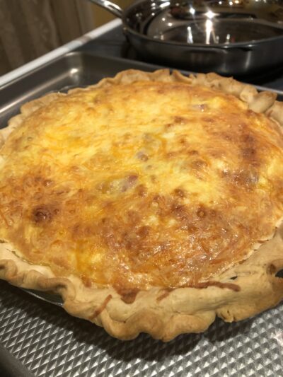 Ham And Leek Quiche The Good Enough Kitchen