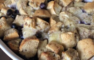 baked blueberry French toast