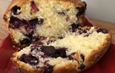 lemon blueberry loaf