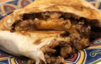 Mexican pizza quesadilla