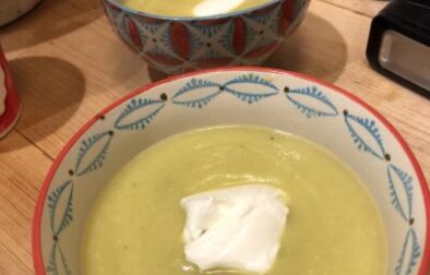 chilled zucchini soup