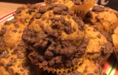 Pumpkin Streusel Muffins