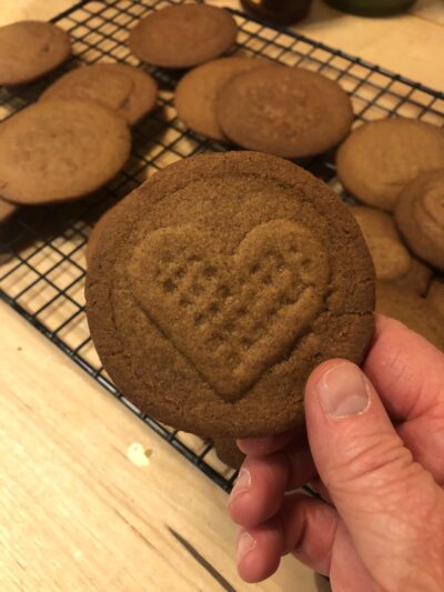 Stamped Spice Cookies