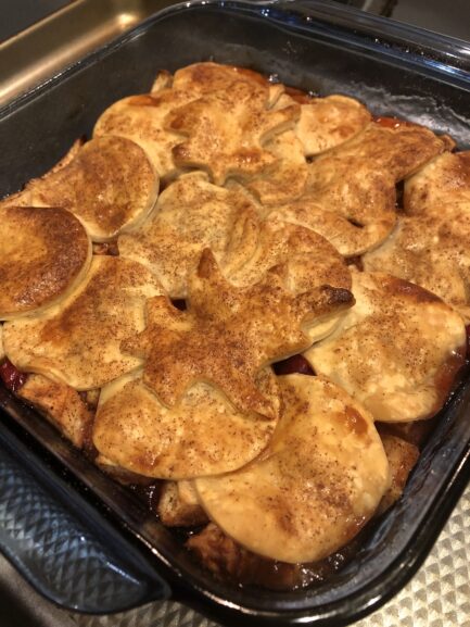 Easy Single Crust Spiced Apple & Cranberry Pie Recipe
