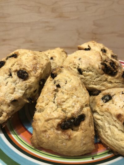 Quick & Easy Food Processor Irish Soda Bread Scones