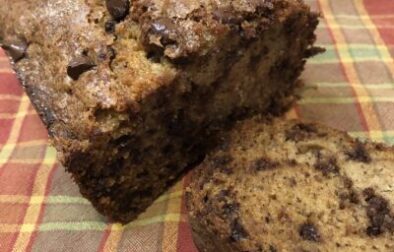 Best Two Banana Chocolate Chip Banana Bread Recipe