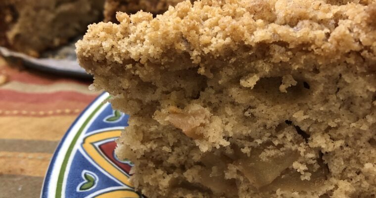 Best Apple Coffee Cake with Cinnamon Crumb Topping