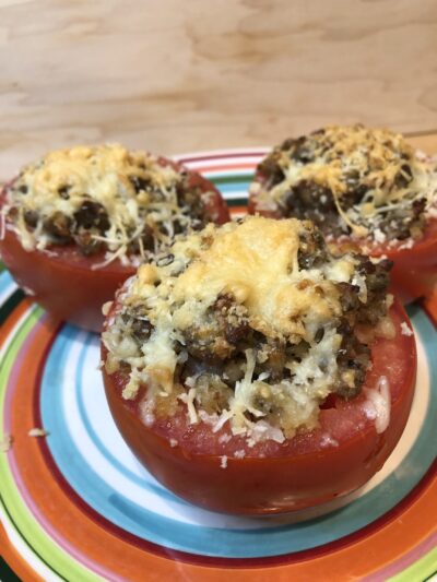 Best Italian Sausage Stuffed Tomatoes without Rice