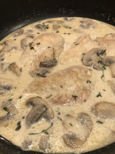 30 Minute Dinner: Easy One Pot Creamy Chicken Marsala