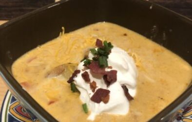 Best One Pot Loaded Baked Potato Soup Recipe