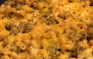 Easy Classic Sloppy Joe Casserole with Pasta Recipe 