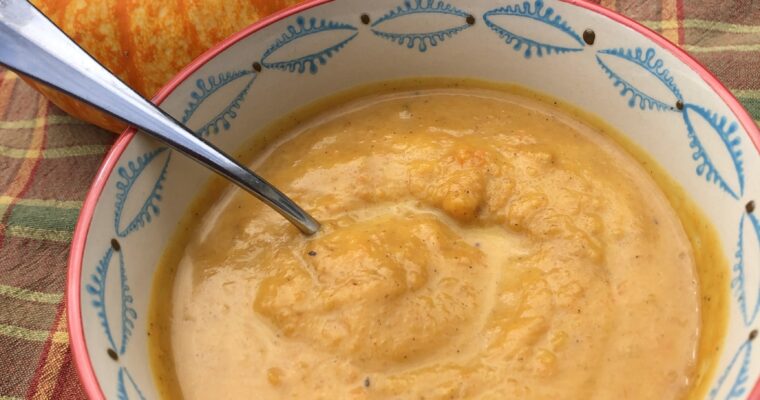 Creamy Butternut Squash and Carrot Soup Recipe 