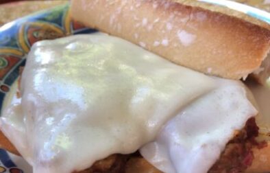 Best Leftover Italian Meatloaf Open-Faced Sandwich