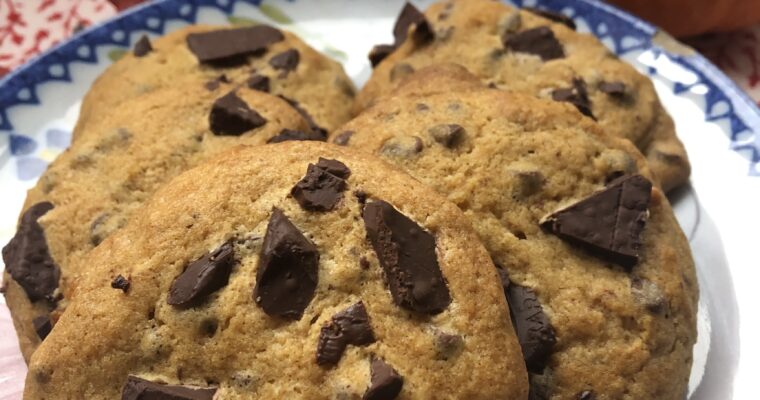 Pumpkin Chocolate Chip Cookies