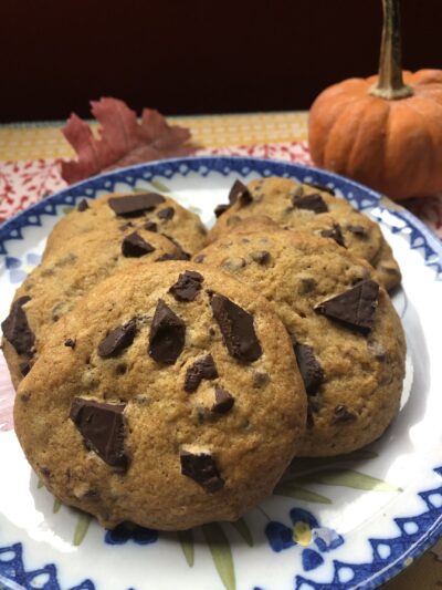 Pumpkin Chocolate Chip Cookies