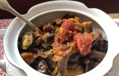 Easy Oven Roasted Ratatouille with Herbes de Provence