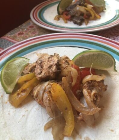 Easy Sheet Pan Steak Fajitas and Chicken Fajitas