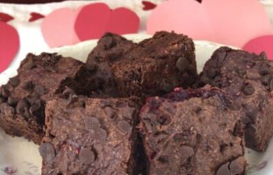 Easy Double Chocolate Raspberry Brownie Recipe