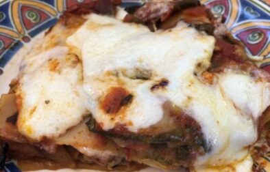 Easy Roasted Ratatouille Lasagna with Eggplant