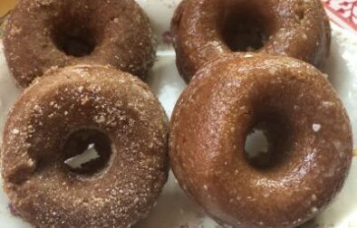 Easy Homemade Baked Cake Donuts without Yeast