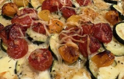 Baked Zucchini & Ricotta Galette with Store-Bought Crust